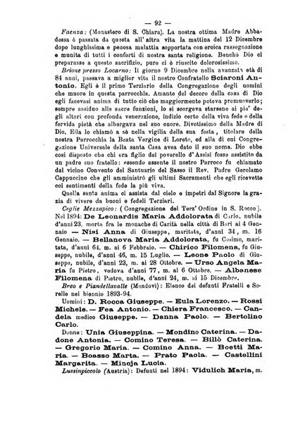 Annali francescani periodico religioso dedicato agli iscritti del Terz'ordine