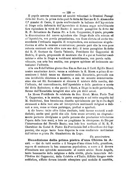 Annali francescani periodico religioso dedicato agli iscritti del Terz'ordine