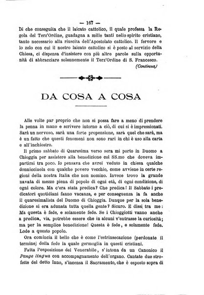 Annali francescani periodico religioso dedicato agli iscritti del Terz'ordine