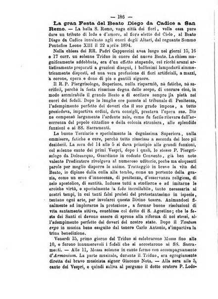 Annali francescani periodico religioso dedicato agli iscritti del Terz'ordine