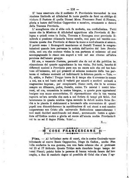 Annali francescani periodico religioso dedicato agli iscritti del Terz'ordine