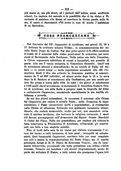 Annali francescani periodico religioso dedicato agli iscritti del Terz'ordine