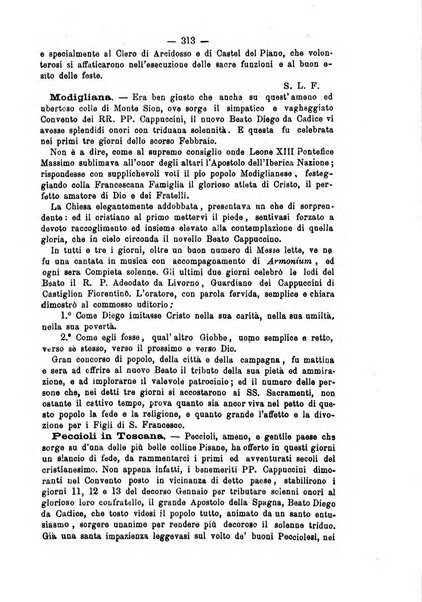 Annali francescani periodico religioso dedicato agli iscritti del Terz'ordine