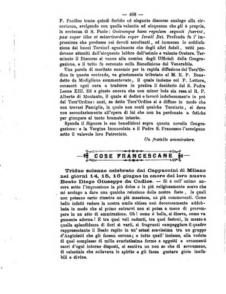 Annali francescani periodico religioso dedicato agli iscritti del Terz'ordine