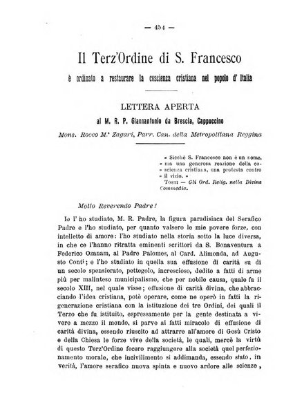 Annali francescani periodico religioso dedicato agli iscritti del Terz'ordine