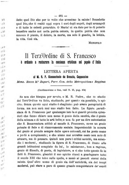 Annali francescani periodico religioso dedicato agli iscritti del Terz'ordine