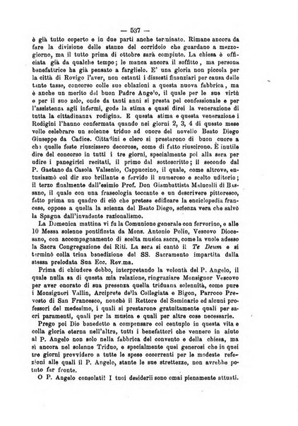 Annali francescani periodico religioso dedicato agli iscritti del Terz'ordine