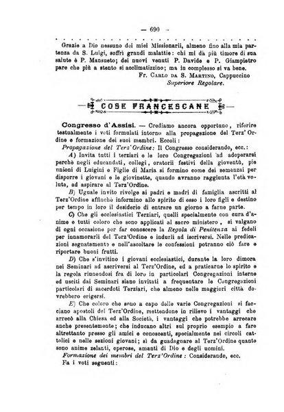 Annali francescani periodico religioso dedicato agli iscritti del Terz'ordine