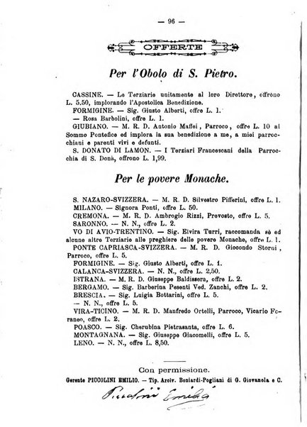 Annali francescani periodico religioso dedicato agli iscritti del Terz'ordine