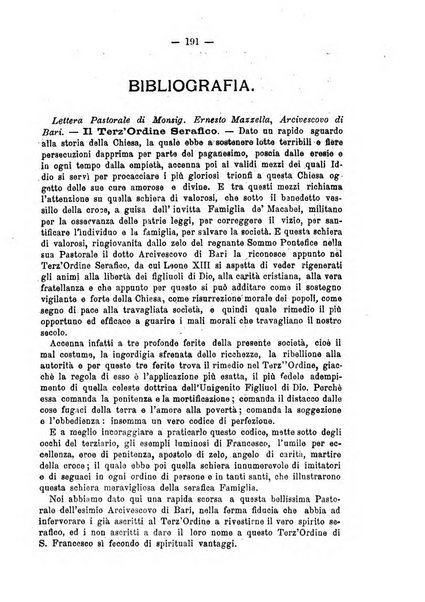 Annali francescani periodico religioso dedicato agli iscritti del Terz'ordine