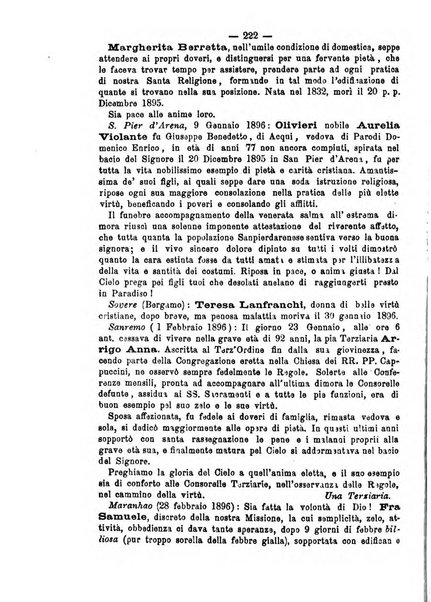 Annali francescani periodico religioso dedicato agli iscritti del Terz'ordine