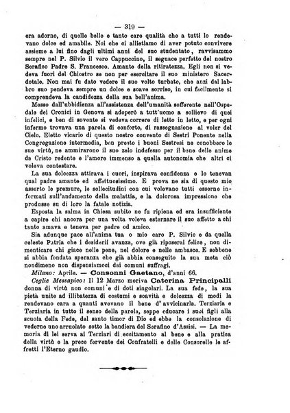 Annali francescani periodico religioso dedicato agli iscritti del Terz'ordine