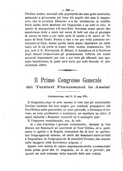 Annali francescani periodico religioso dedicato agli iscritti del Terz'ordine