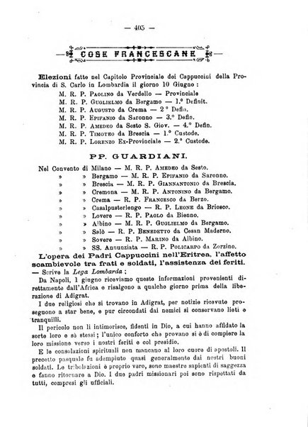 Annali francescani periodico religioso dedicato agli iscritti del Terz'ordine