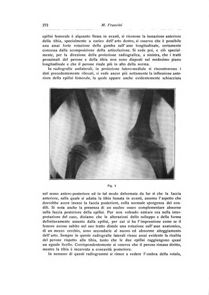 La chirurgia degli organi di movimento