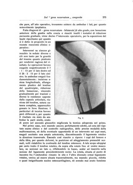 La chirurgia degli organi di movimento