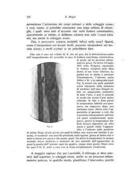 La chirurgia degli organi di movimento