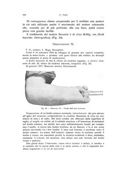 La chirurgia degli organi di movimento