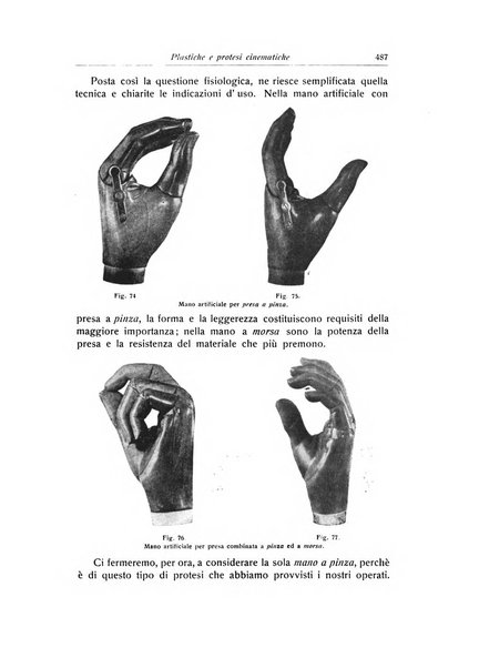 La chirurgia degli organi di movimento