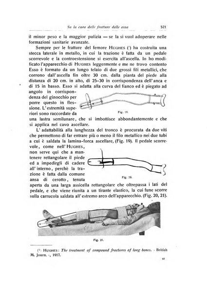 La chirurgia degli organi di movimento