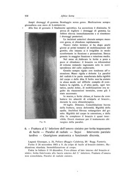 La chirurgia degli organi di movimento