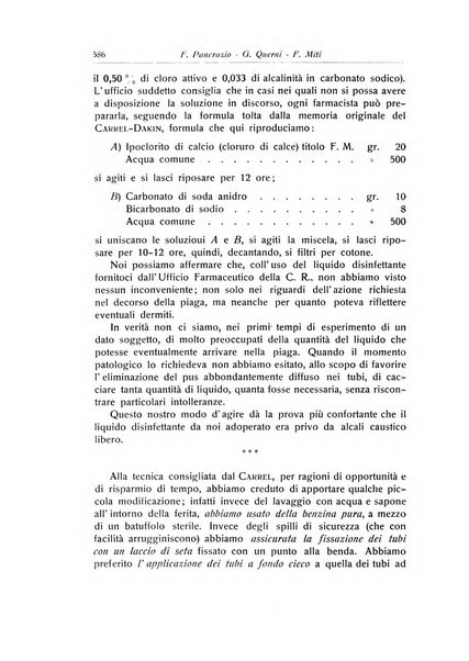 La chirurgia degli organi di movimento