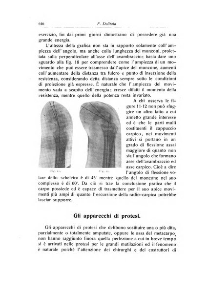 La chirurgia degli organi di movimento