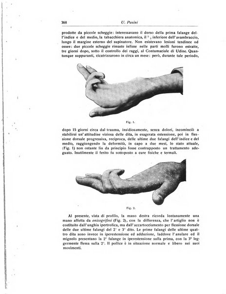 La chirurgia degli organi di movimento