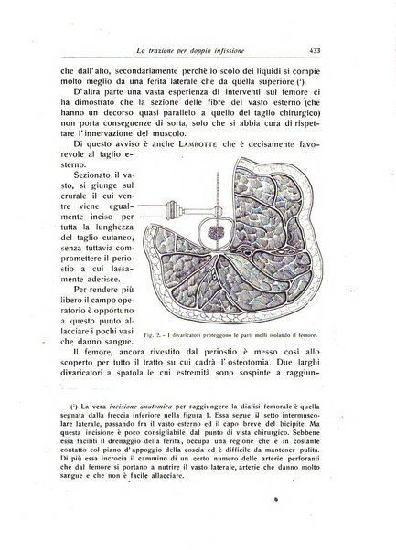 La chirurgia degli organi di movimento