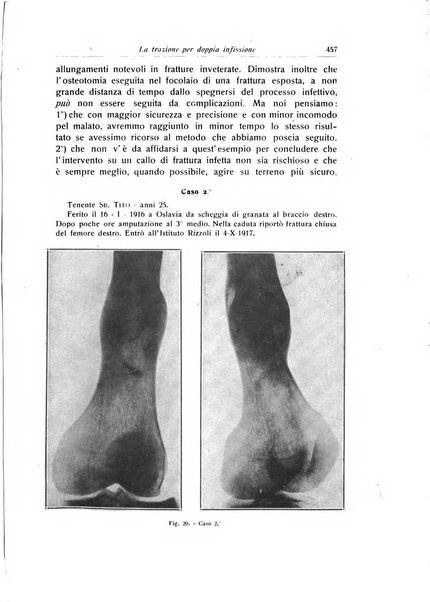 La chirurgia degli organi di movimento