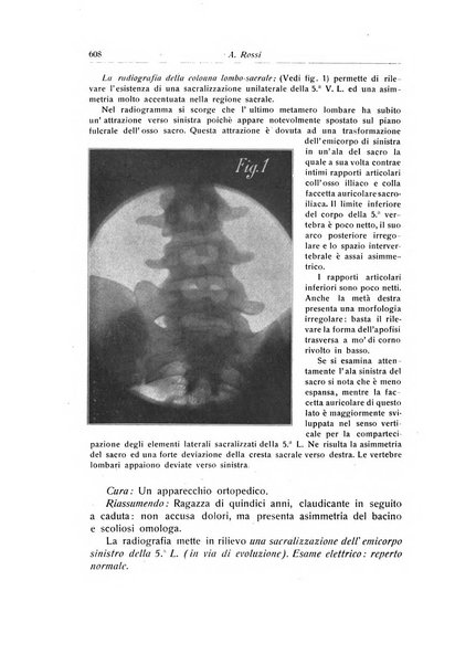 La chirurgia degli organi di movimento