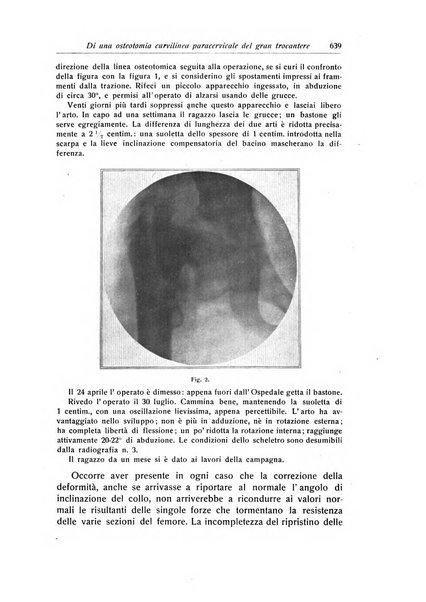 La chirurgia degli organi di movimento