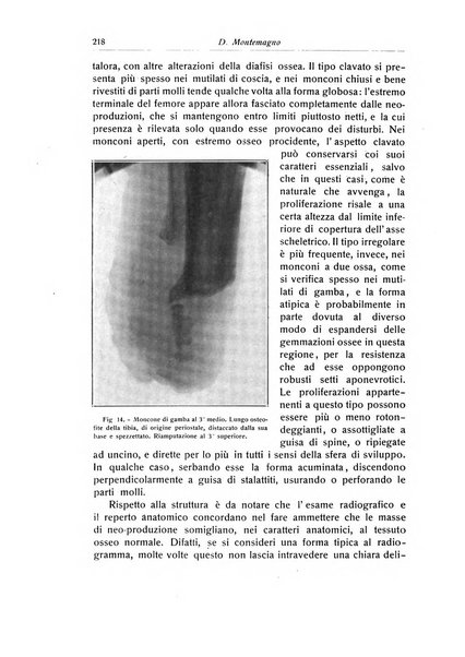 La chirurgia degli organi di movimento