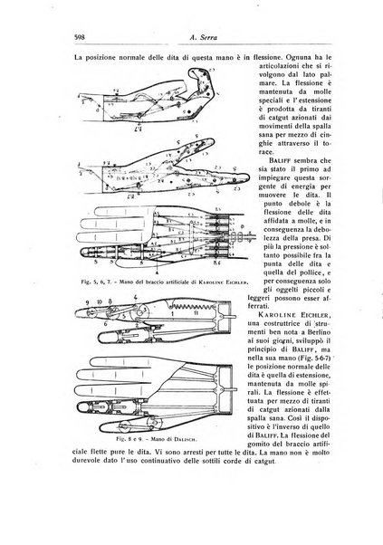 La chirurgia degli organi di movimento