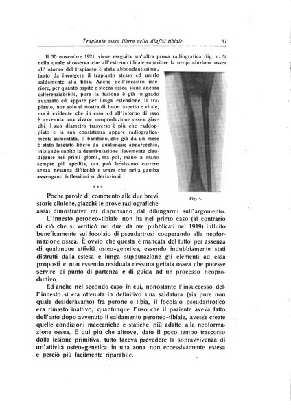 La chirurgia degli organi di movimento