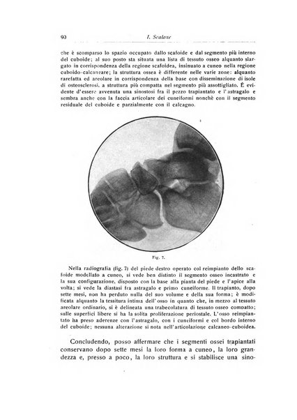 La chirurgia degli organi di movimento