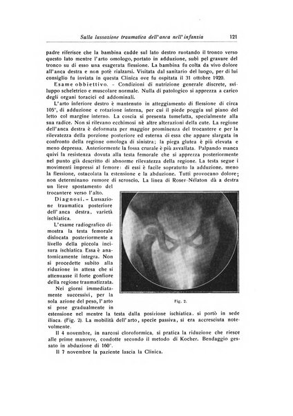 La chirurgia degli organi di movimento