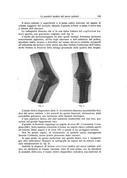 La chirurgia degli organi di movimento