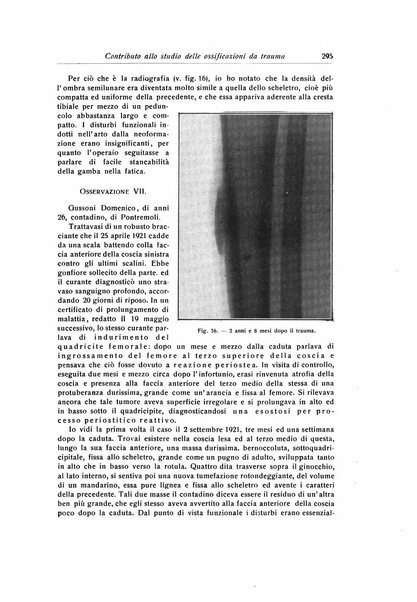 La chirurgia degli organi di movimento