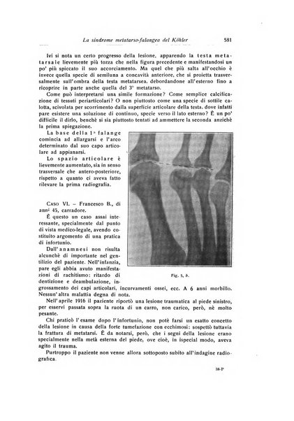 La chirurgia degli organi di movimento