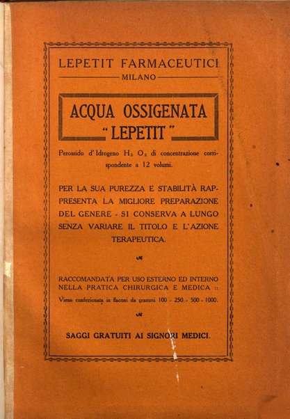 La chirurgia degli organi di movimento