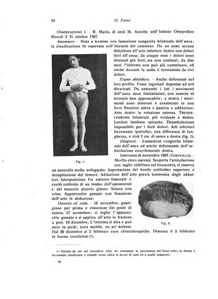 La chirurgia degli organi di movimento