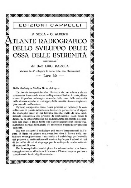 La chirurgia degli organi di movimento