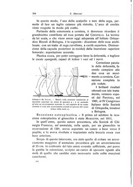 La chirurgia degli organi di movimento