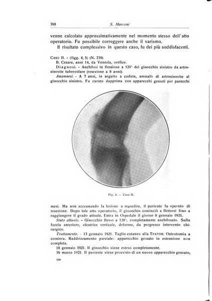 La chirurgia degli organi di movimento