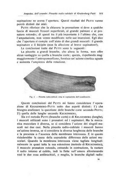 La chirurgia degli organi di movimento