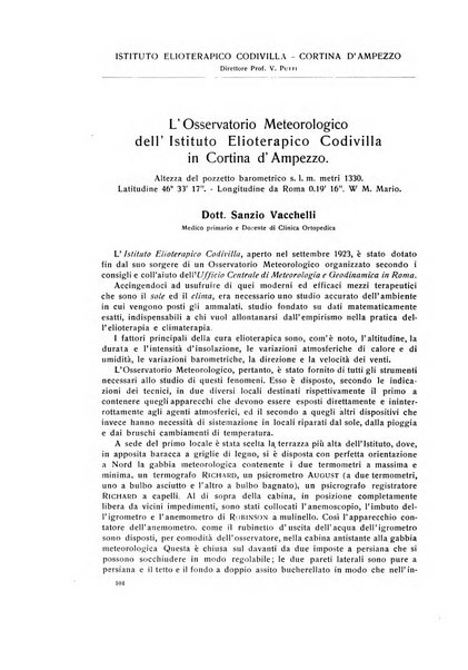 La chirurgia degli organi di movimento