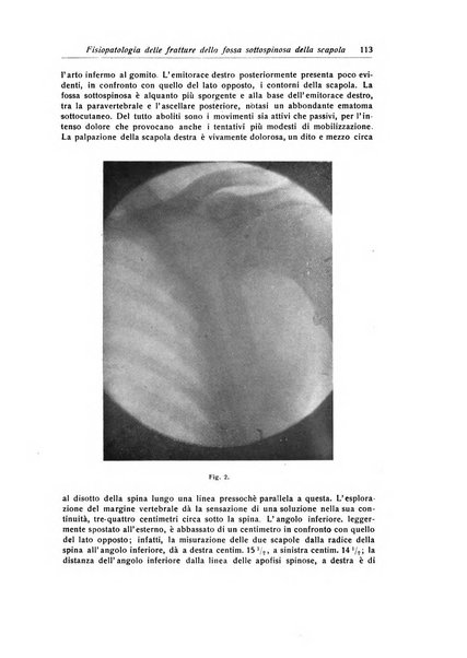 La chirurgia degli organi di movimento