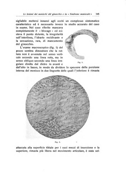 La chirurgia degli organi di movimento