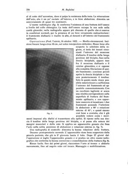 La chirurgia degli organi di movimento